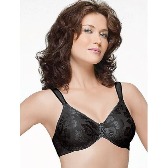 NWT Wacoal 32DDD Awareness Black Underwire Bra 85567 118135 - Picture 1 of 4
